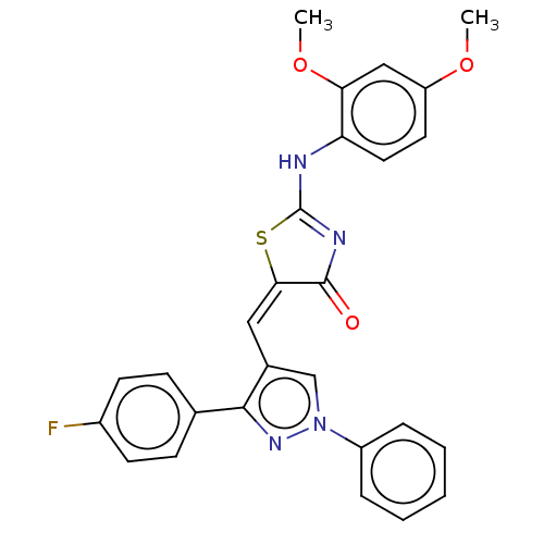 Chemical structure of BindingDB Monomer ID 50491381