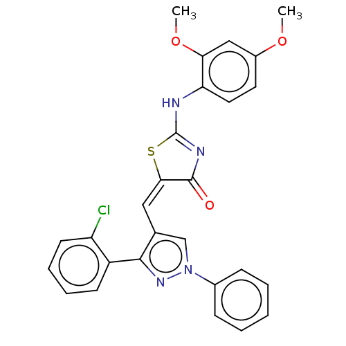 Chemical structure of BindingDB Monomer ID 50491383