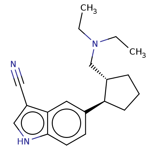 Chemical structure of BindingDB Monomer ID 50491397