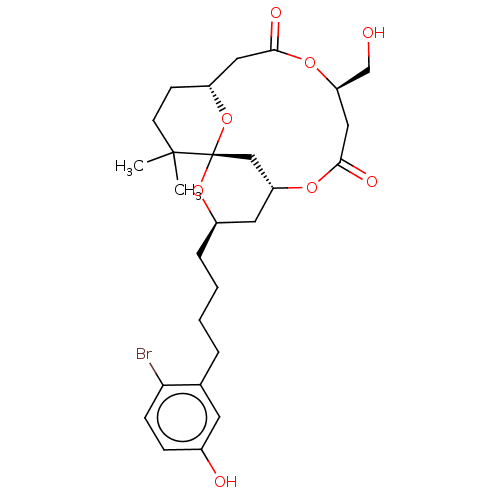 Chemical structure of BindingDB Monomer ID 50491401