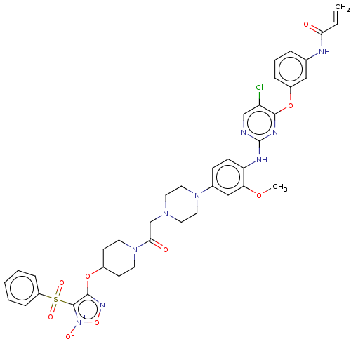 Chemical structure of BindingDB Monomer ID 50491549
