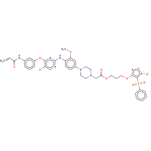 Chemical structure of BindingDB Monomer ID 50491556