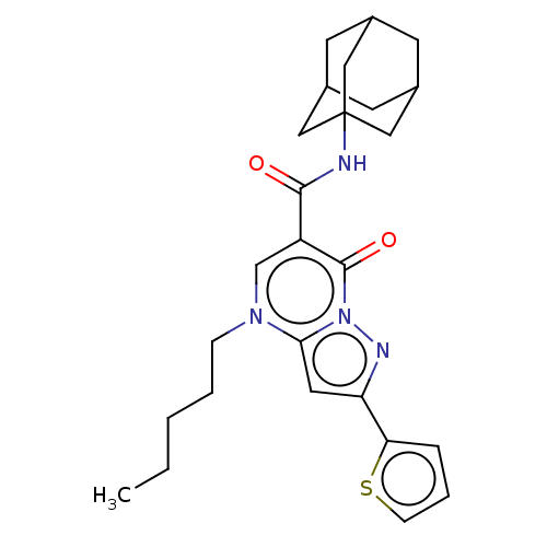 Chemical structure of BindingDB Monomer ID 50491564