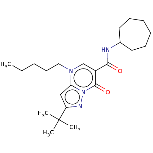 Chemical structure of BindingDB Monomer ID 50491576