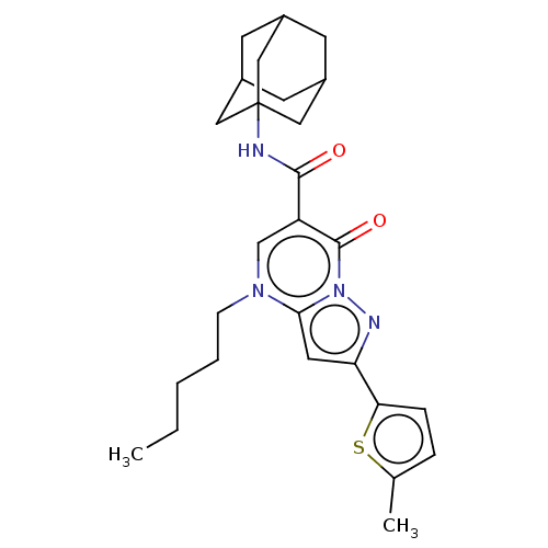 Chemical structure of BindingDB Monomer ID 50491590