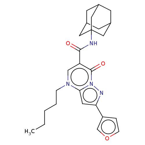 Chemical structure of BindingDB Monomer ID 50491591