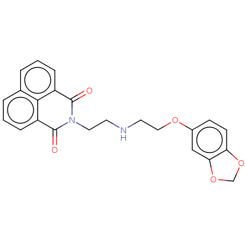 Chemical structure of BindingDB Monomer ID 50491614