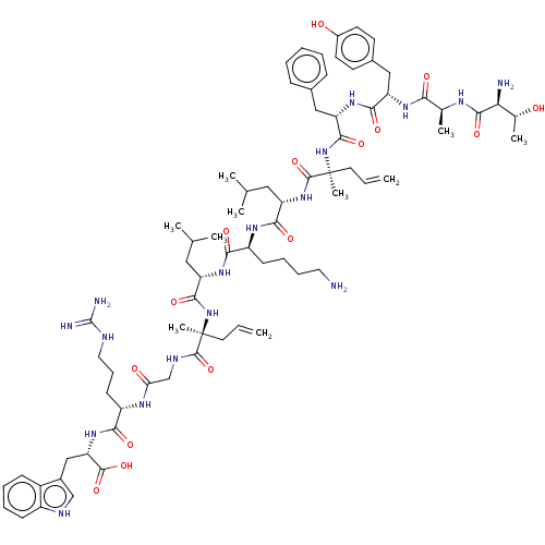 Chemical structure of BindingDB Monomer ID 50492307