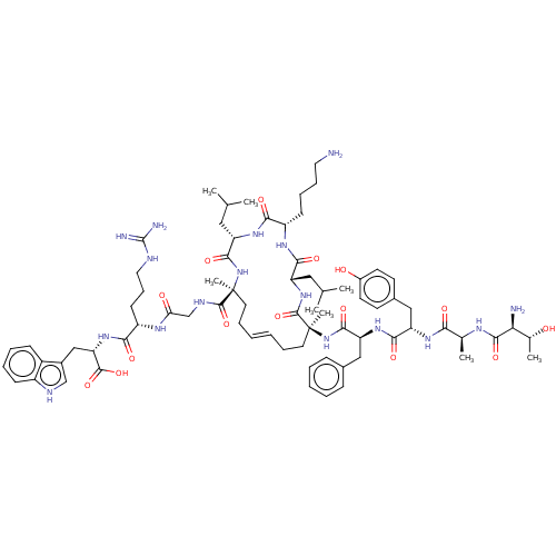 Chemical structure of BindingDB Monomer ID 50492310