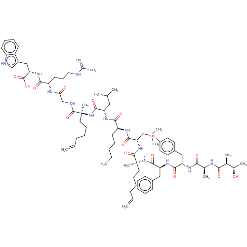 Chemical structure of BindingDB Monomer ID 50492315