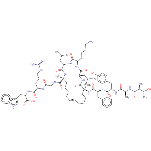 Chemical structure of BindingDB Monomer ID 50492319