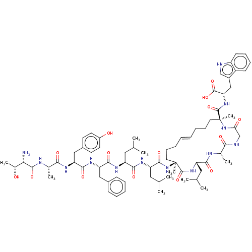 Chemical structure of BindingDB Monomer ID 50492320