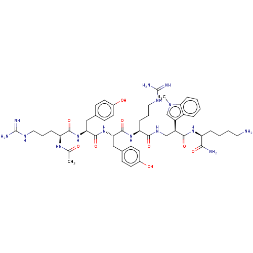 Chemical structure of BindingDB Monomer ID 50492400