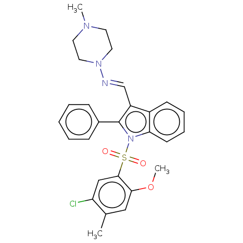 Chemical structure of BindingDB Monomer ID 50492821
