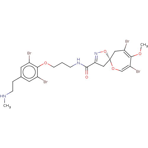 Chemical structure of BindingDB Monomer ID 50493051