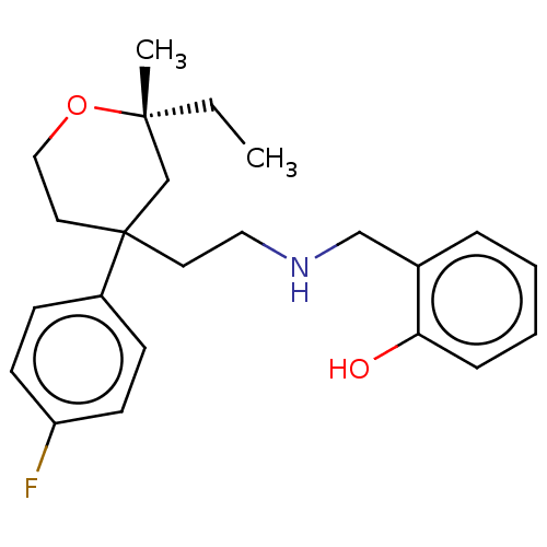 Chemical structure of BindingDB Monomer ID 50493821