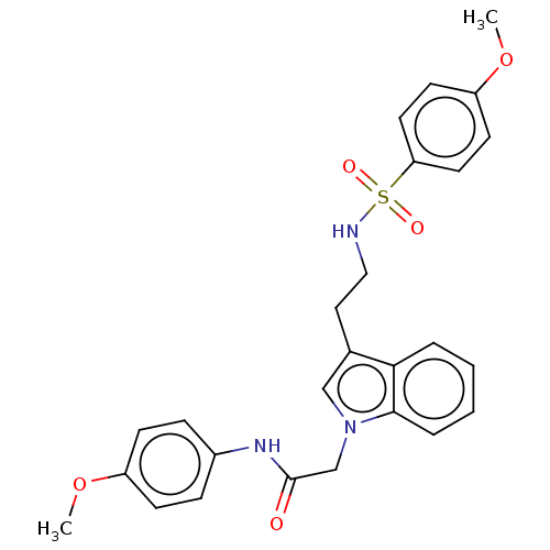 Chemical structure of BindingDB Monomer ID 50493851