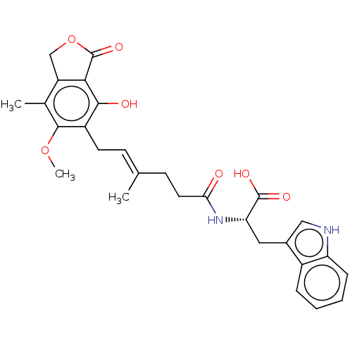 Chemical structure of BindingDB Monomer ID 50494927