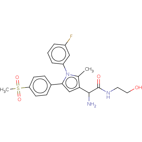Chemical structure of BindingDB Monomer ID 50495260