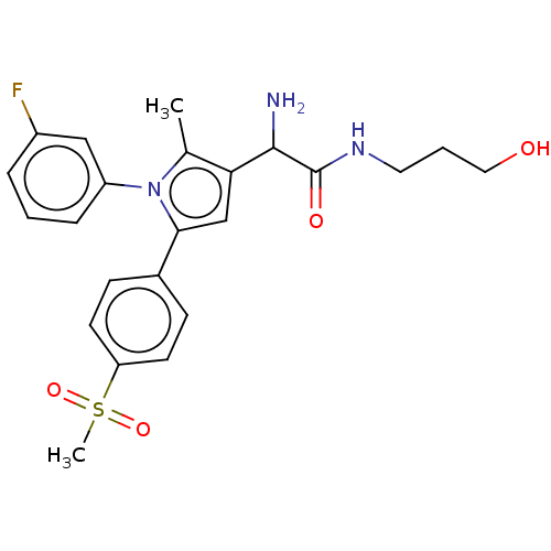 Chemical structure of BindingDB Monomer ID 50495265