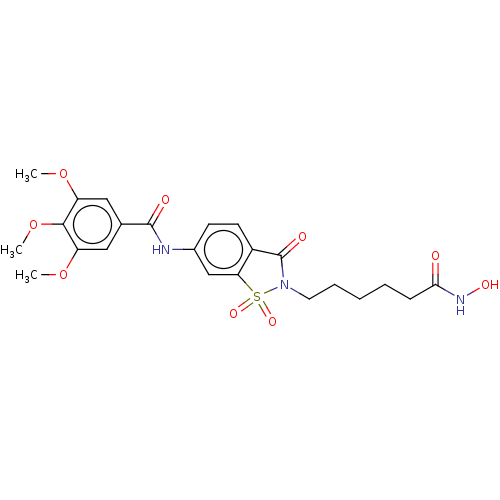 Chemical structure of BindingDB Monomer ID 50495674