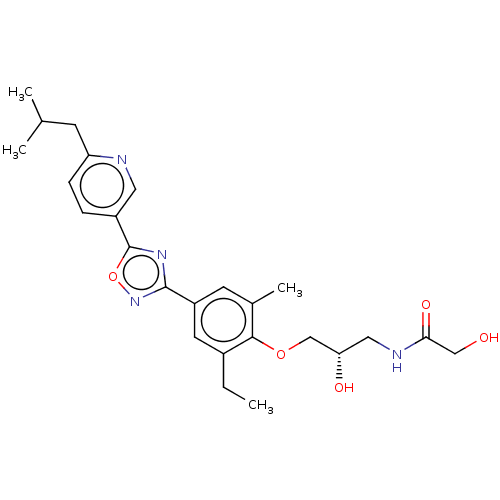 Chemical structure of BindingDB Monomer ID 50496222