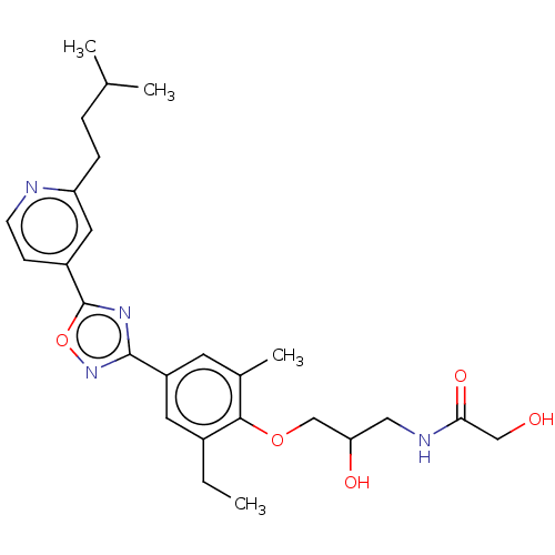 Chemical structure of BindingDB Monomer ID 50496224