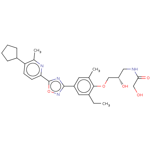 Chemical structure of BindingDB Monomer ID 50496234