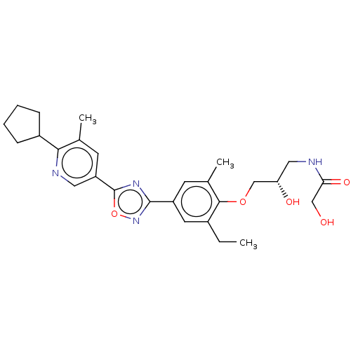 Chemical structure of BindingDB Monomer ID 50496235
