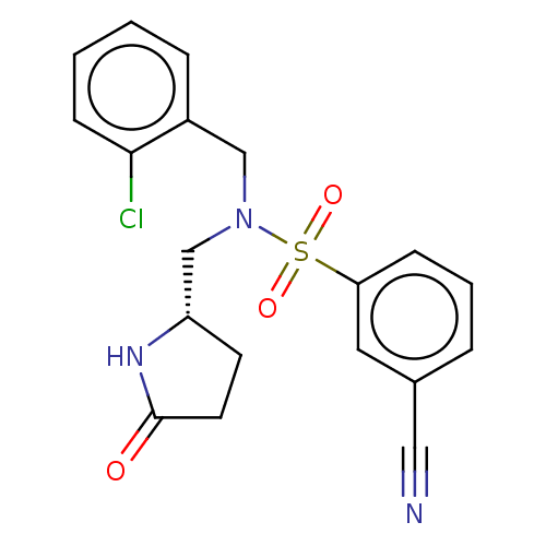 Chemical structure of BindingDB Monomer ID 50496405