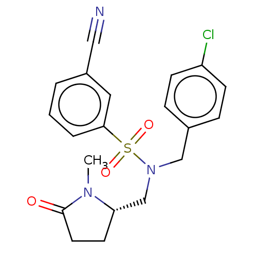 Chemical structure of BindingDB Monomer ID 50496407