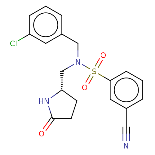 Chemical structure of BindingDB Monomer ID 50496409