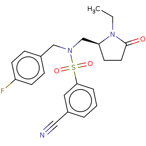 Chemical structure of BindingDB Monomer ID 50496410
