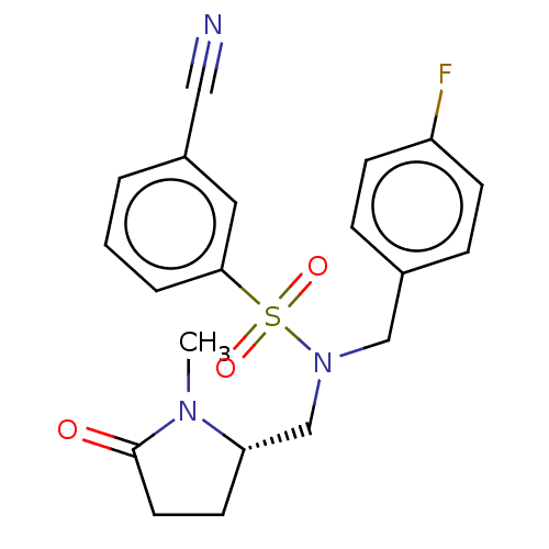 Chemical structure of BindingDB Monomer ID 50496411