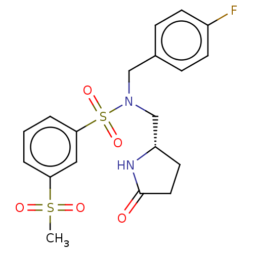 Chemical structure of BindingDB Monomer ID 50496413
