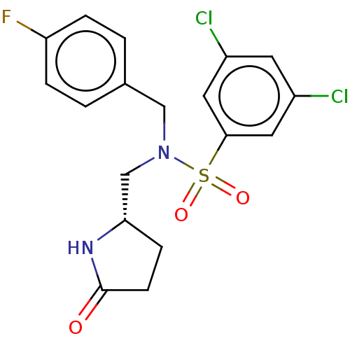 Chemical structure of BindingDB Monomer ID 50496417