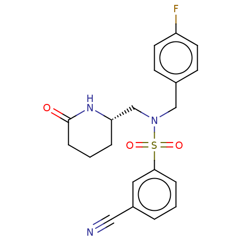 Chemical structure of BindingDB Monomer ID 50496418