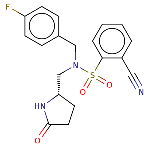 Chemical structure of BindingDB Monomer ID 50496419