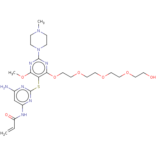 Chemical structure of BindingDB Monomer ID 50496444
