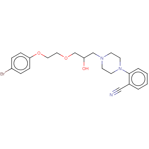 Chemical structure of BindingDB Monomer ID 50496507