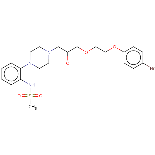 Chemical structure of BindingDB Monomer ID 50496509