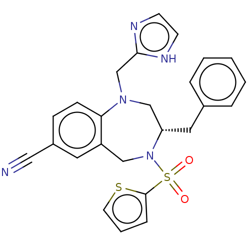 Chemical structure of BindingDB Monomer ID 50496829