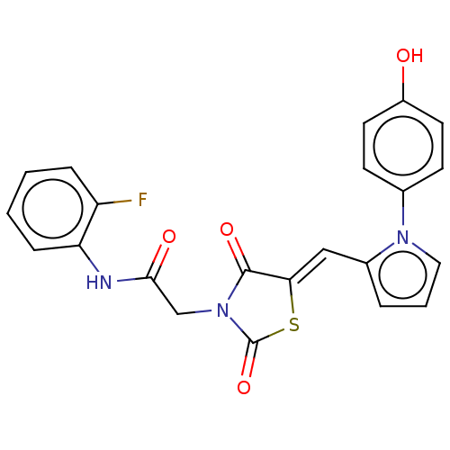 Chemical structure of BindingDB Monomer ID 50496989