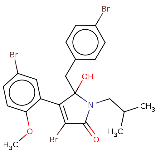 Chemical structure of BindingDB Monomer ID 50497181