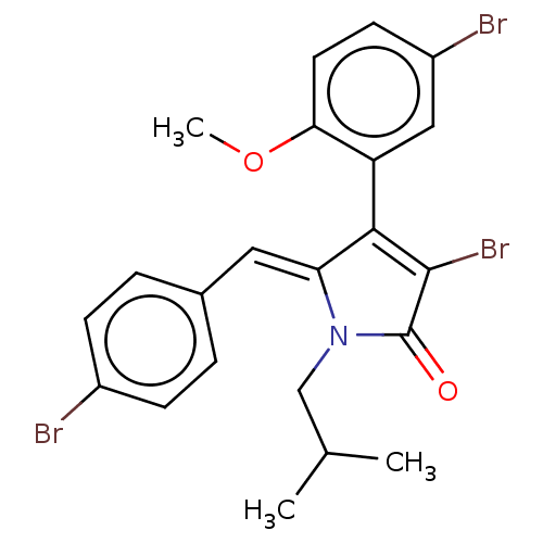 Chemical structure of BindingDB Monomer ID 50497193