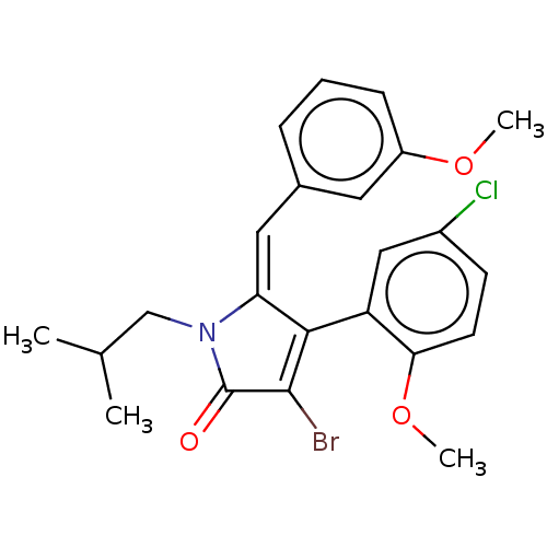 Chemical structure of BindingDB Monomer ID 50497195