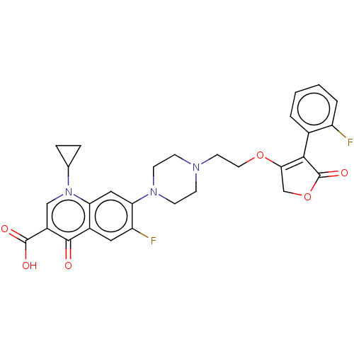 Chemical structure of BindingDB Monomer ID 50497256