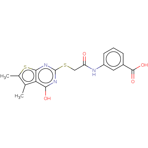 Chemical structure of BindingDB Monomer ID 50497497