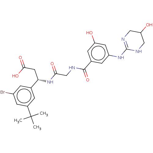 Chemical structure of BindingDB Monomer ID 50497716