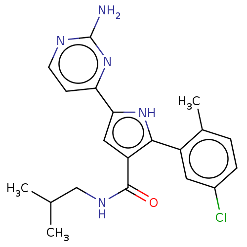 Chemical structure of BindingDB Monomer ID 50497786